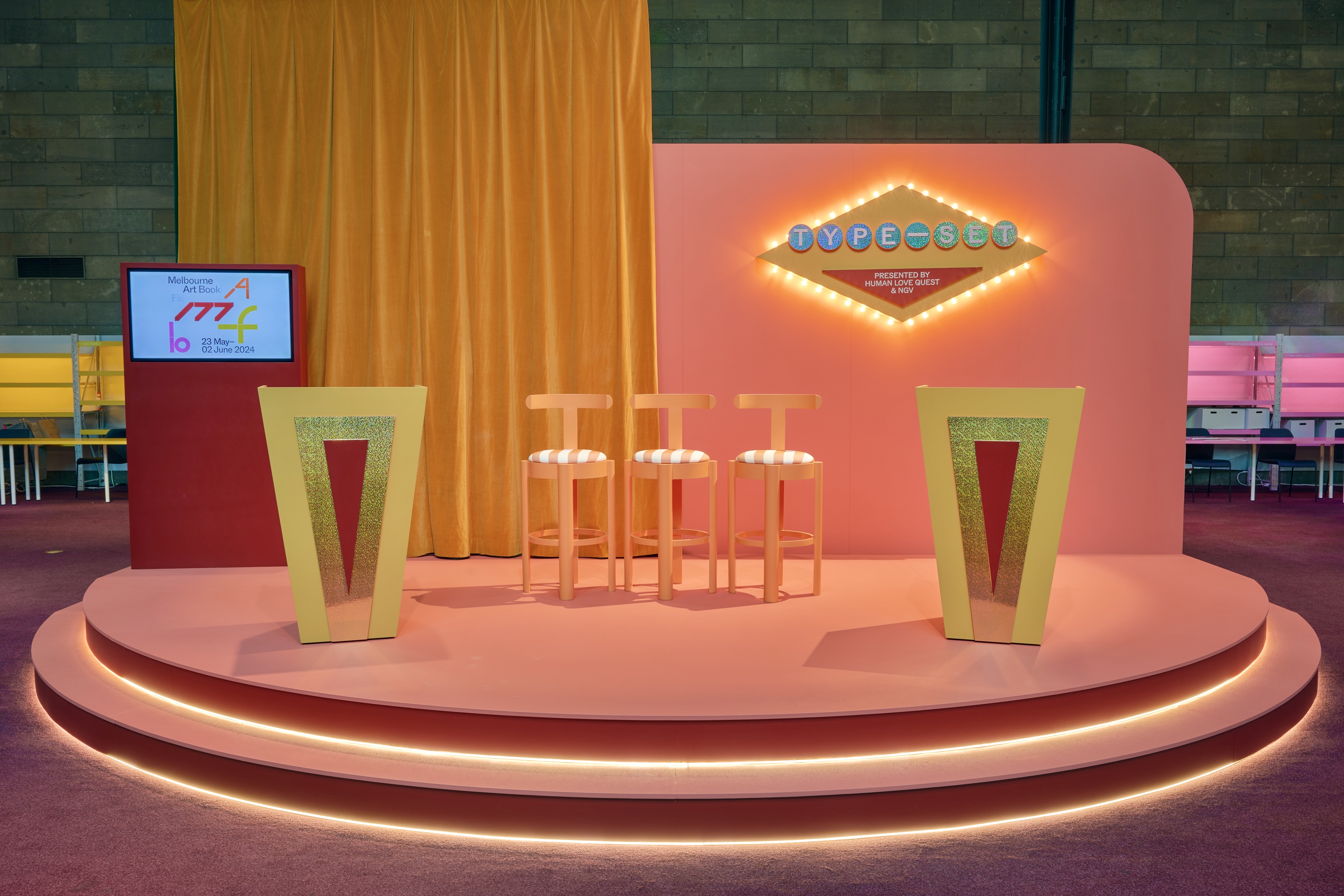 NGV Melbourne Art Book Fair Stage